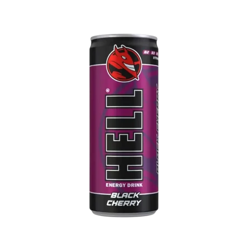 Hell energiaital 250ml Feketecseresznye DRS