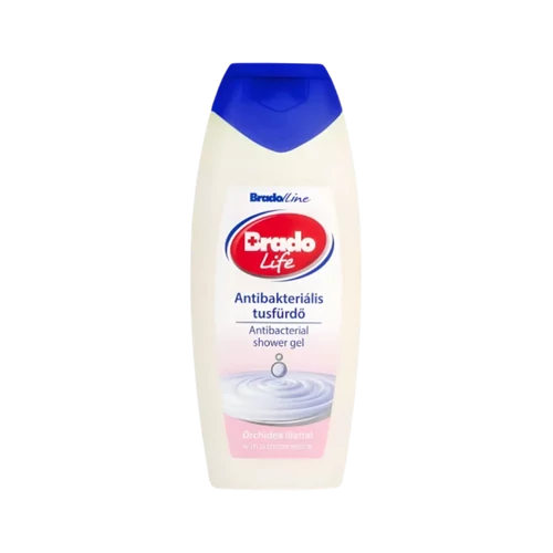 Bradolife antibakteriálos tusfürdő 400ml orchidea