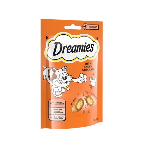 Dreamies jutalomfalat 60g csirke