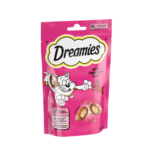 Dreamies jutalomfalat 60g Marha