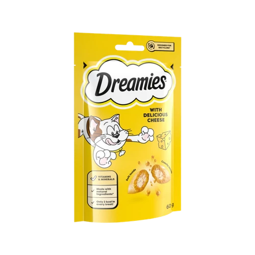 Dreamies jutalomfalat 60g sajt