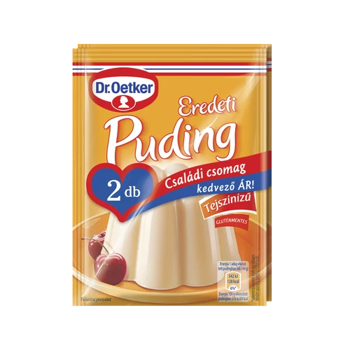 Dr.Oetker puding 2x40g tejszín ízű GM