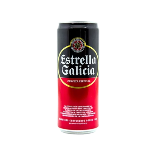 Estrella Galicia dobozos sör (5,5%) DRS 0,33l