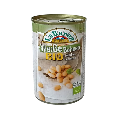 LeBaron BIO fehérbab 400g
