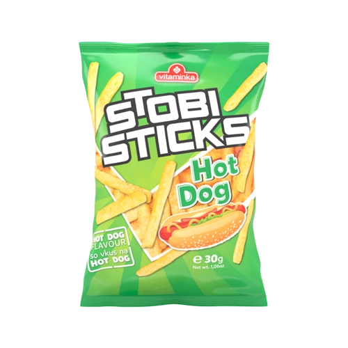 Stobi Sticks hot-dog ízű snack 30g