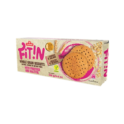 Fit IN teljeskiőrlésű zabkeksz 126g