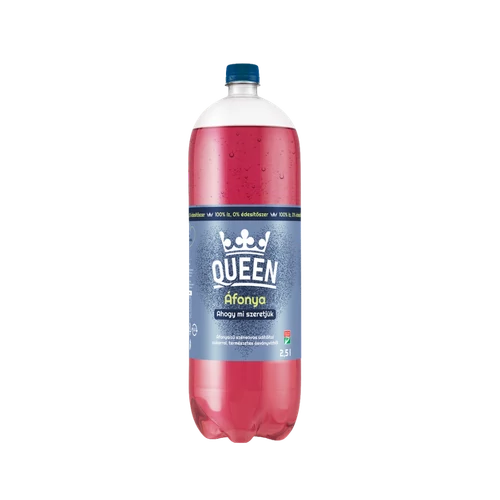 Queen 2,5l Áfonya 100% íz DRS