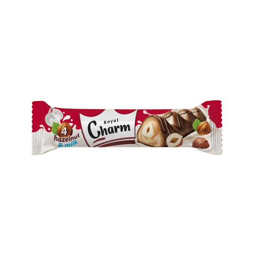 Royal Charm ostya 25g egészmogyis-tejes