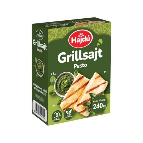 Hajdú grillsajt 240g pesto