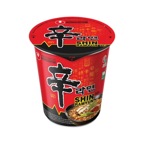 Nongshim Shin Ramyun instant poharas tészta 68g