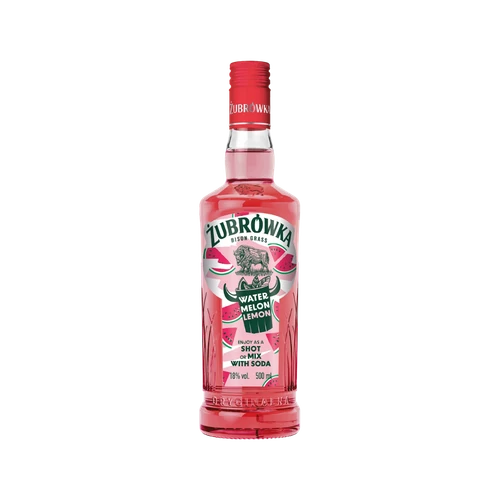 Zubrowka Shot Görögdinnye vodka 0,5l (18%) DRS