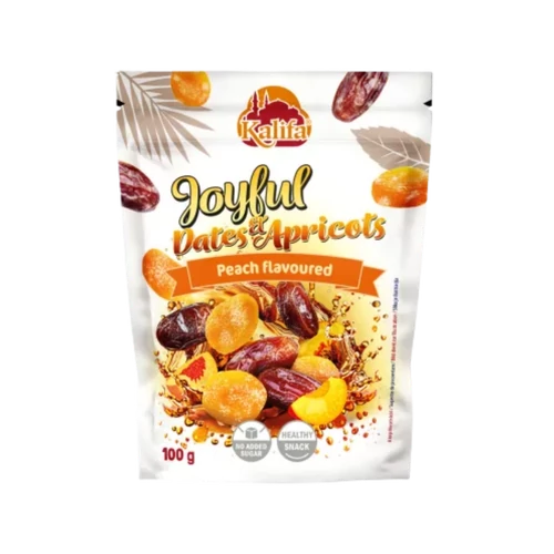 Kalifa Joyful datolya Sárgabarack ízesítésű 100g