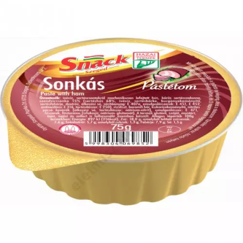 Szegedi Snack 75g Sonkás pástétom