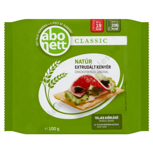 Abonett Extrudált kenyér 100g Natúr