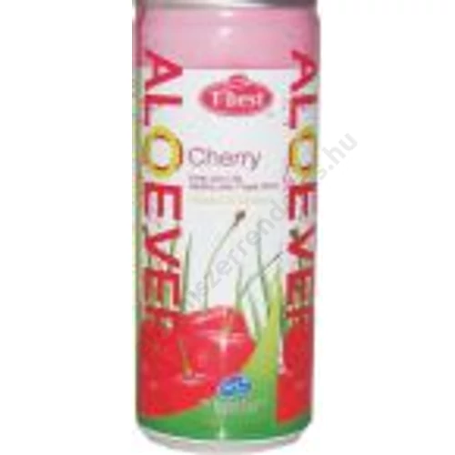 Aloe Vera rostos gyümölcsital 240ml Meggy