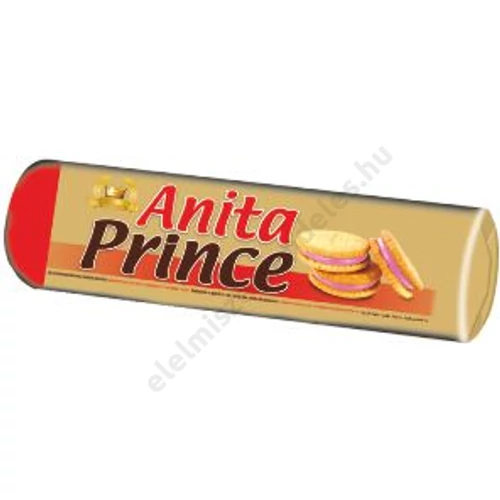 Anita keksz 125g Eper ízü krémmel töltött 24db/#