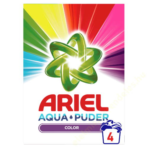Ariel mosópor 0,3kg Color 4 mosás
