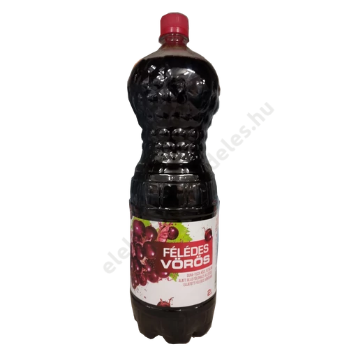 Asztali Vörös bor 2l félédes  384/rkl