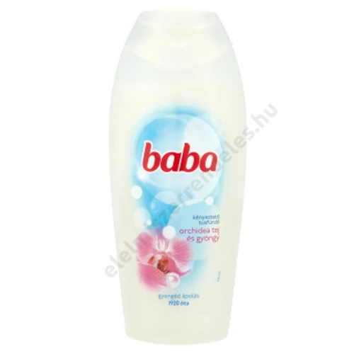 Baba tusfürdő 400ml Orchidea Tej&Gyöngy