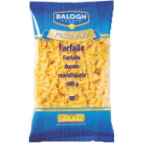 Balogh Pasta durum farfalle tészta 400g