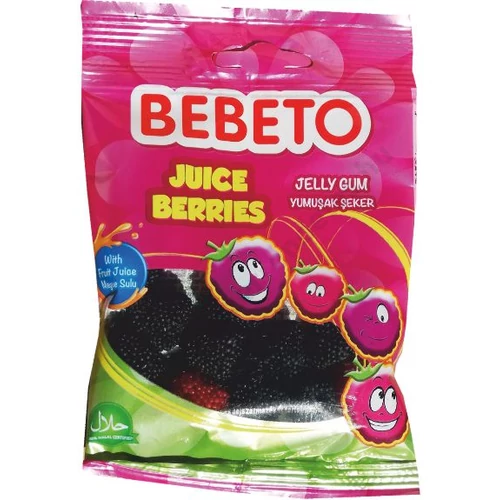 Bebeto gumicukor 35g Juice Berries