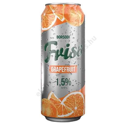 Borsodi 0,5l Grapefruit dobozos sör (1,5%)