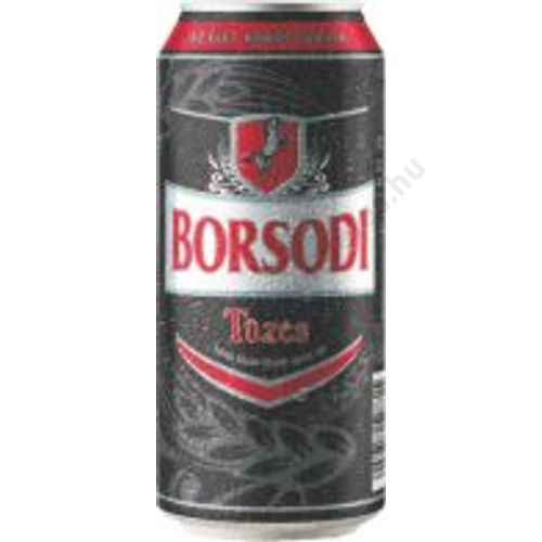 Borsodi 0,5l TÜZES dobozos sör  (4,5%)