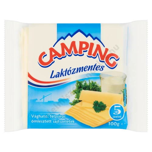 Camping szeletelt sajt 100g laktózmentes