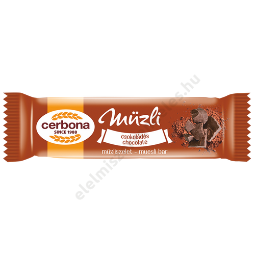 Cerbona müzliszelet 20g Csokoládés     20/K# 320/N