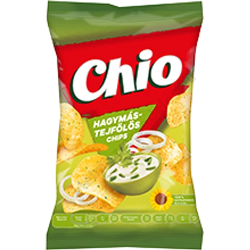 Chio Chips 140g Hagymás-tejfölös