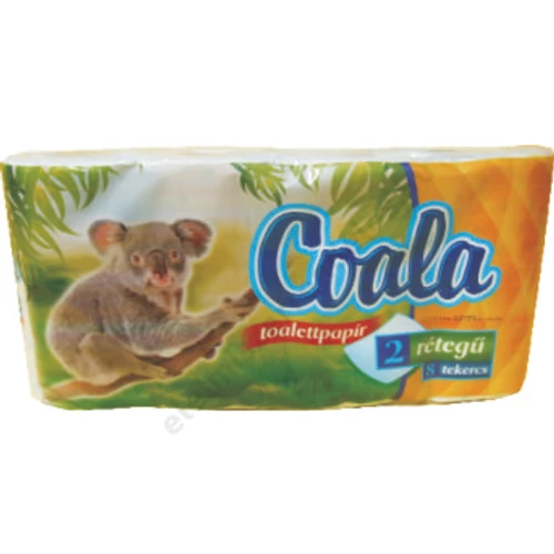 Coala toalettpapír 8 tek 2rtg