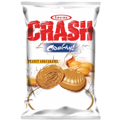 Crash földimogyoró krémmel töltött cukor 90g