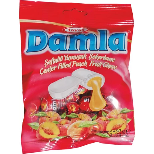 Damla Puhakaramella 90g Barack  24db/#