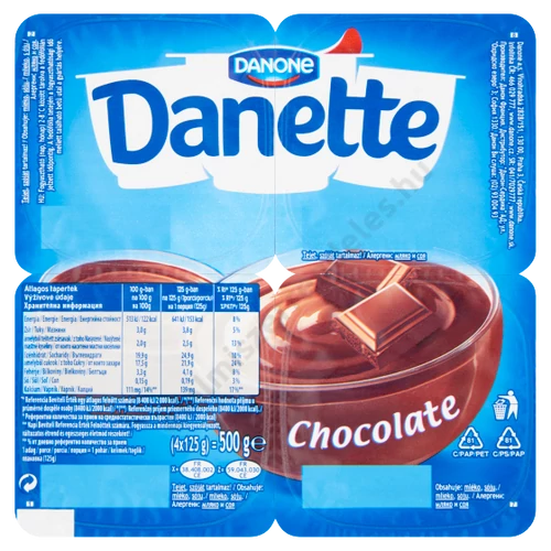 Danette 4x125g csokis