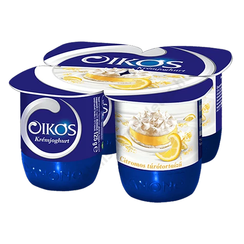 Oikos 4x125g citromos túrótortaízű