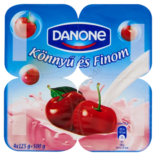 Danone joghurt 4x125g Meggy