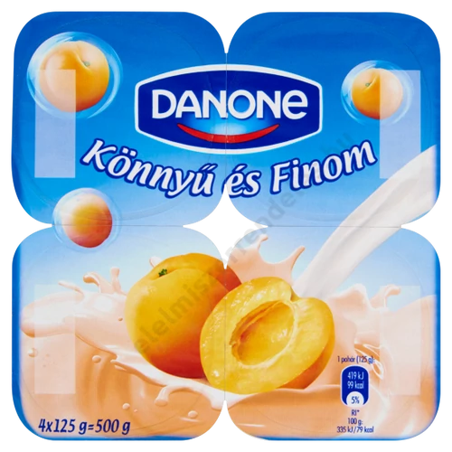 Danone joghurt 4x125g Sárgabarack