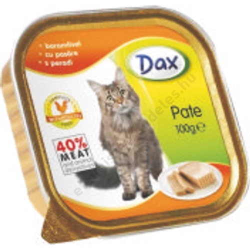 Dax macskaeledel 100g csirke alutasakos