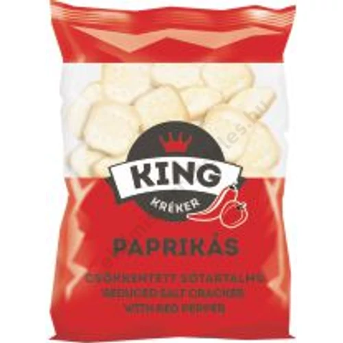 Detki King kréker 100g Paprikás