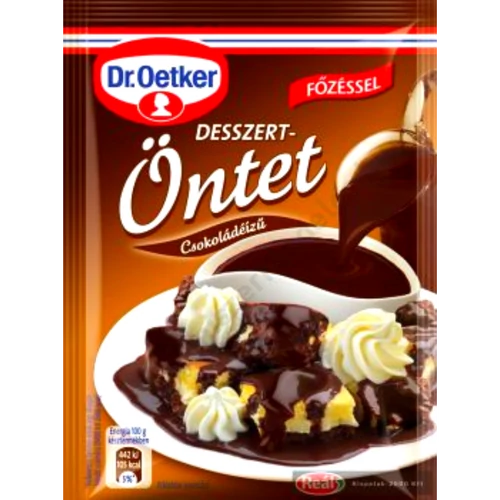 Dr.Oetker desszert-öntet 36g csokoladé ízü 30db/#