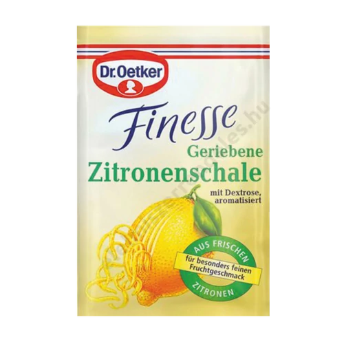 Dr.Oetker Finesse Reszelt Citromhéj 3x6g