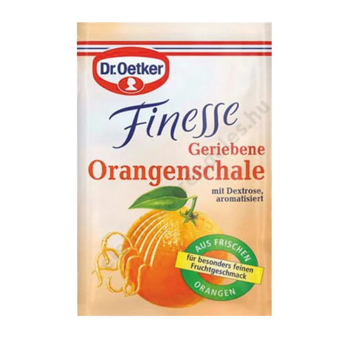 Dr.Oetker Fitnesse Reszelt Narancshéj 3x6g