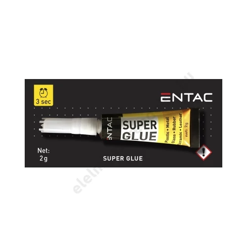 Entac Pillanatragasztó super glue 2g