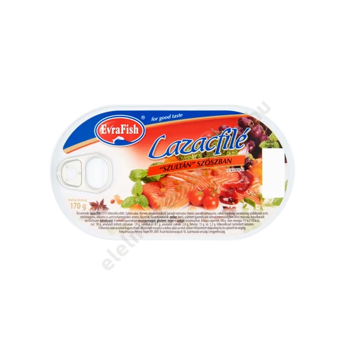 EvraFish lazacfilé szultán szószban 170g 24/#