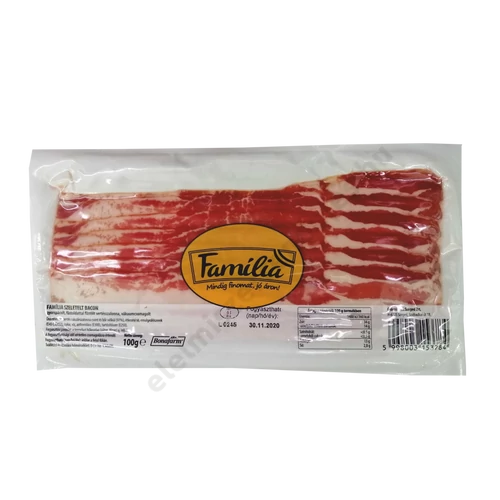 Família Bacon szeletelt 100g