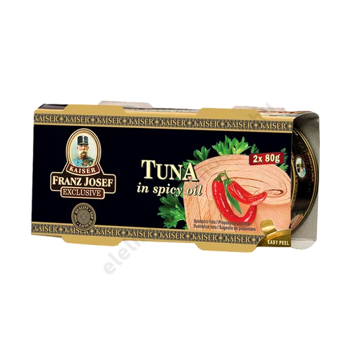FJK Tonhal steak fűszeres olajban 2x80g