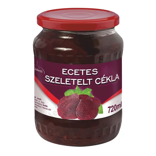 Globetti ecetes Cékla szeletelt 680g/430g