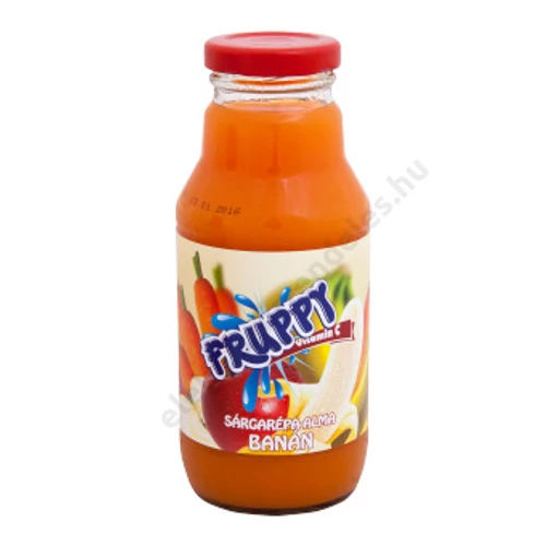Fruppy ital 330ml sárgarépa-alma-BANÁN DRS