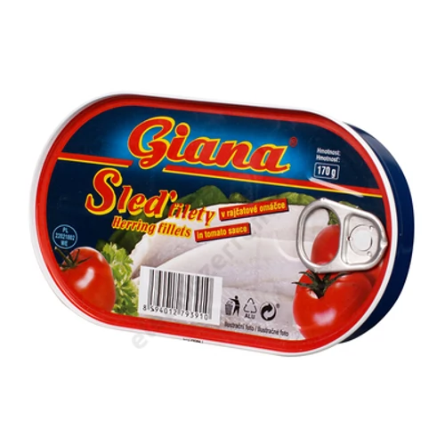 Giana Heringfilé paradicsom szószban 170g
