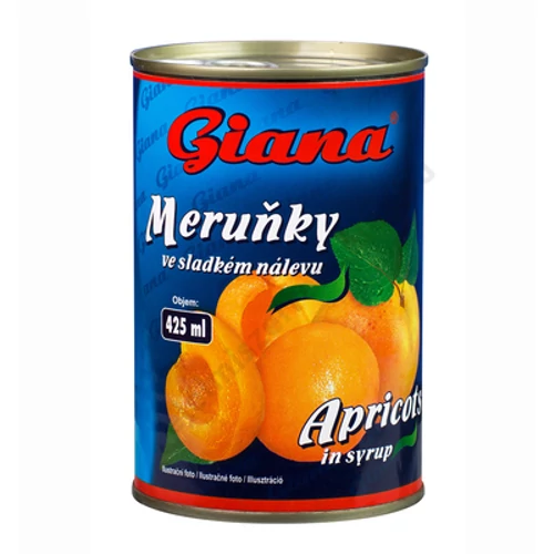 Giana Sárgabarack 410g/240g   12db/#